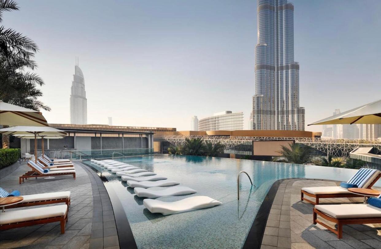 Amazing 2 Bedroom With Full Burj View Dubaj Kültér fotó