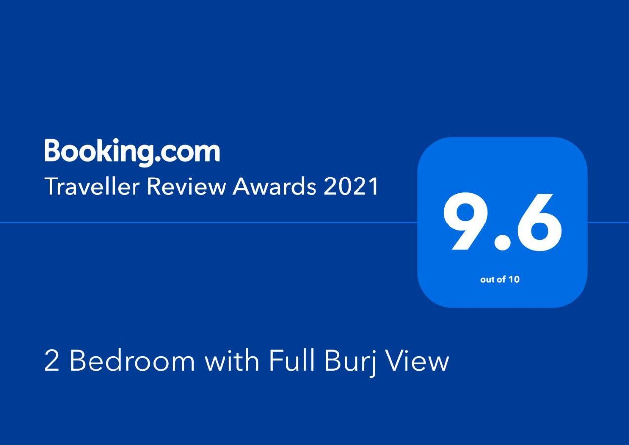 Amazing 2 Bedroom With Full Burj View Dubaj Kültér fotó